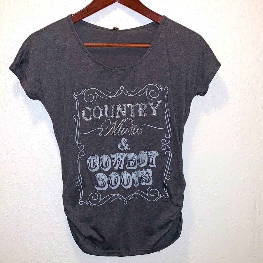 Country Music & Cowboy Boots shirt